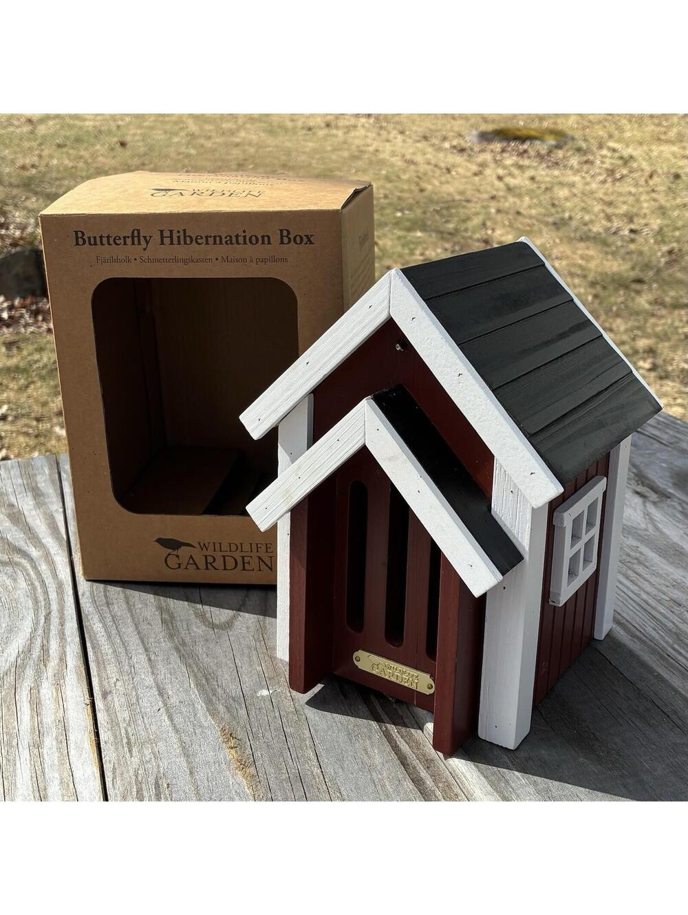 Wildlife Garden - Butterfly Hibernation Box - NEW / NIB